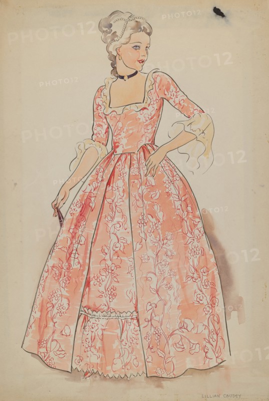 Dress, c. 1936.