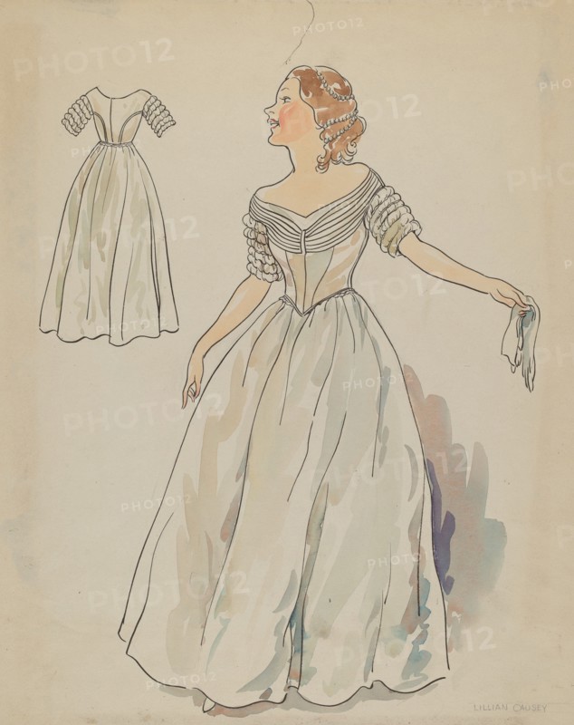 Dress, c. 1936.