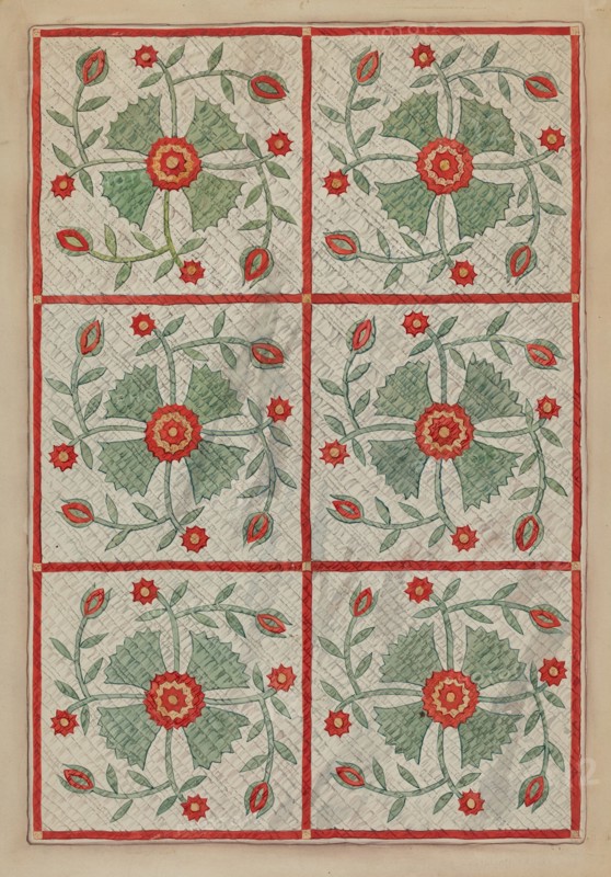 Quilt, c. 1937.