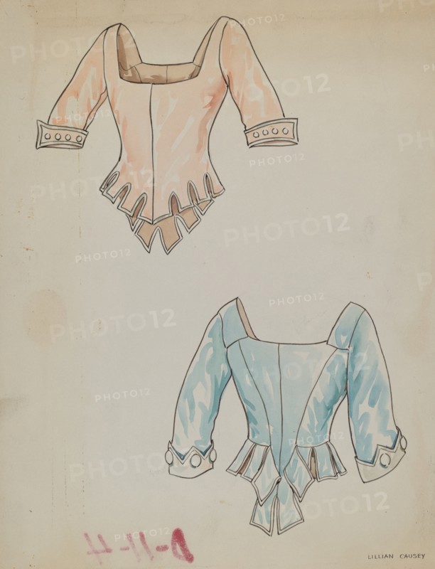 Satin Bodice, c. 1938.