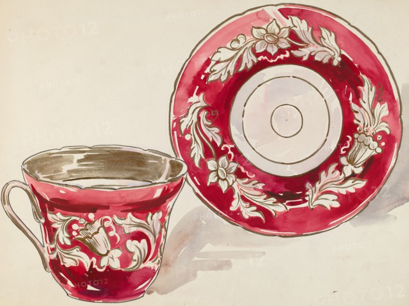 Cup and Saucer, c. 1936.