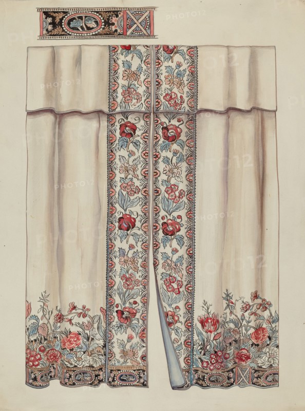 Curtains, c. 1937.