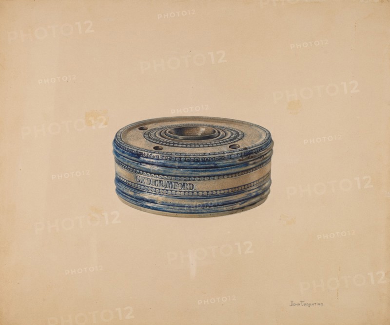 Inkwell, c. 1939.