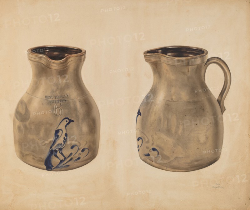 Pitcher, c. 1937.