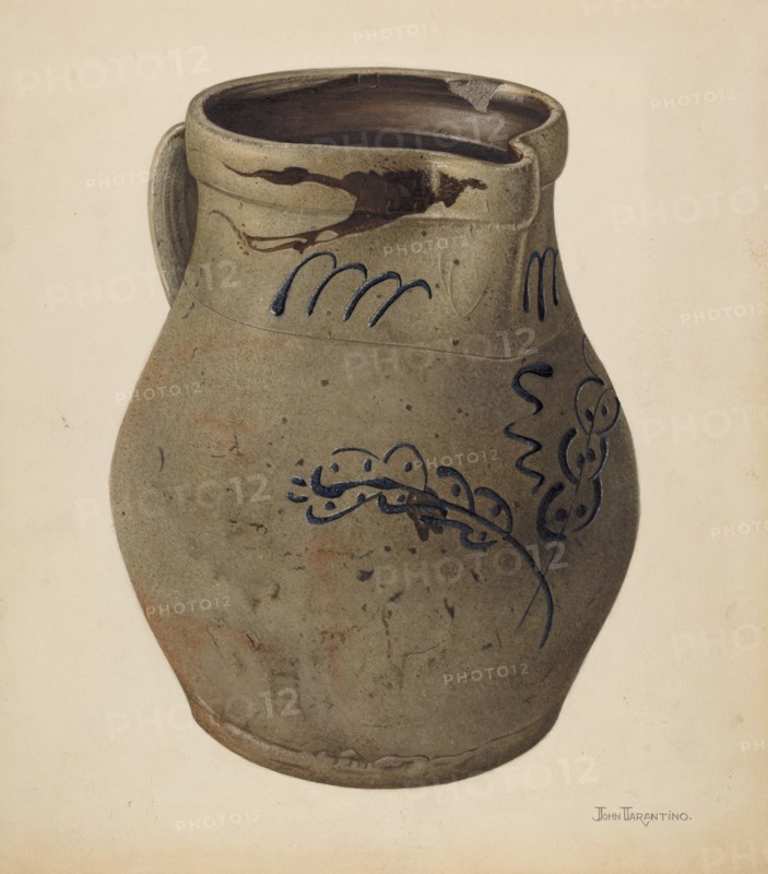 Pitcher, c. 1940.
