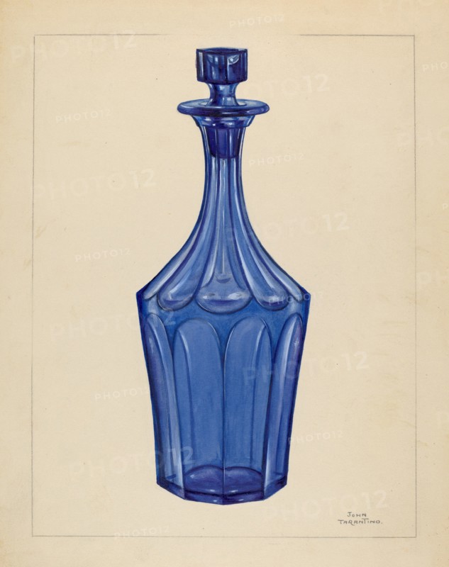 Decanter, c. 1936.