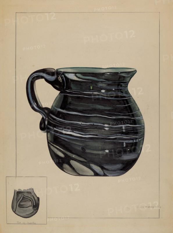 Pitcher, c. 1936.