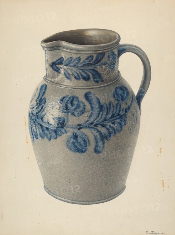 Pitcher, c. 1939.