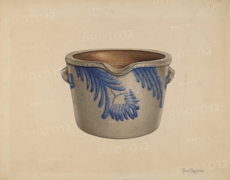 Milk Pan, probably 1940.