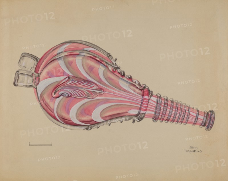 Bellows Bottle, c. 1936.
