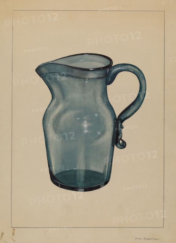 Pitcher, c. 1936.