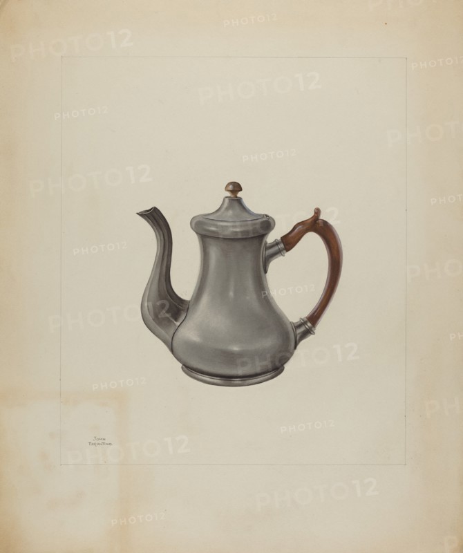 Pewter Teapot, 1935/1942.
