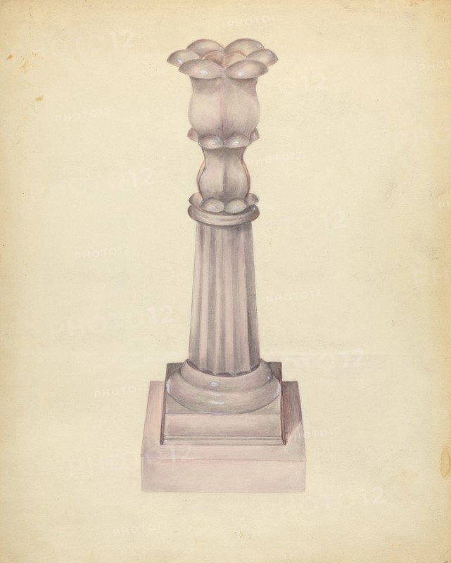 Candlestick, c. 1940.