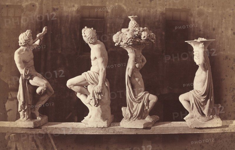 Four Statues, c. 1868.