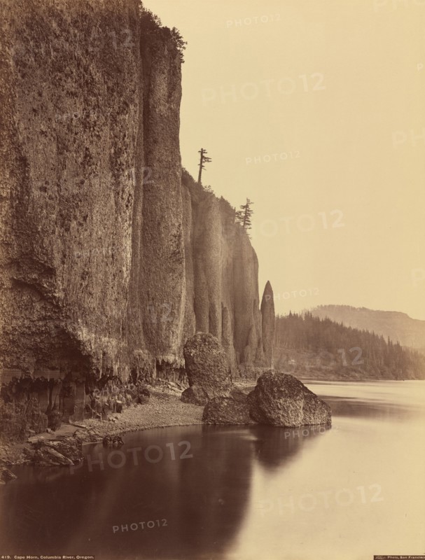 Cape Horn, Columbia River, Oregon, 1867.
