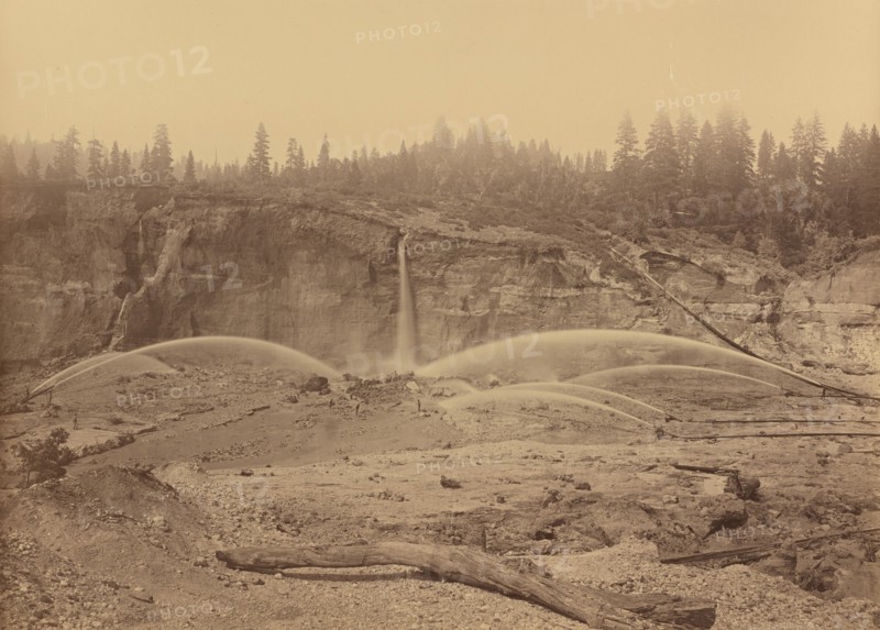 Malakoff Diggins, North Bloomfield, Nevada County, 1871.