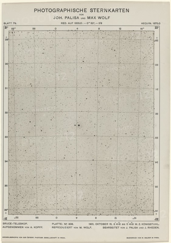 Photographische Sternkarten (October 15, 1901), 654.