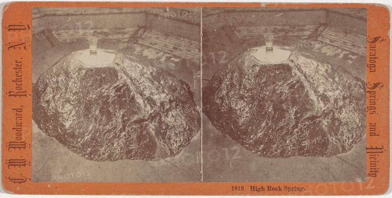 Saratoga Springs and Vicinity, c. 1860.