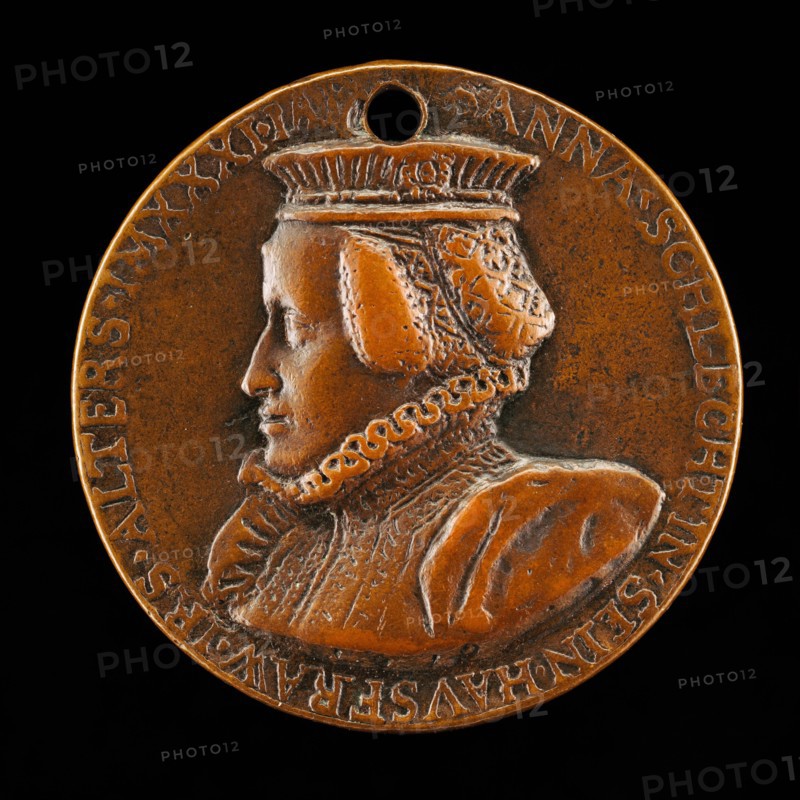 Susanna Schlecht Zäh, born 1541, Wife of Sebastian Zäh 1560 [reverse], 1572.