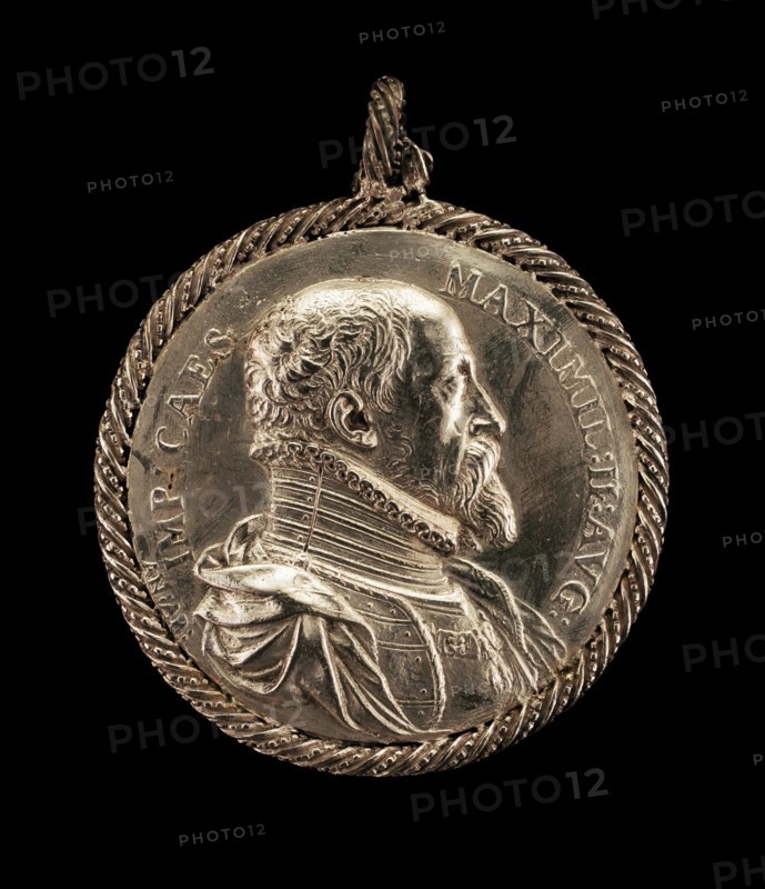 Maximilian II, 1527-1576, Holy Roman Emperor 1564 [obverse], 1575.