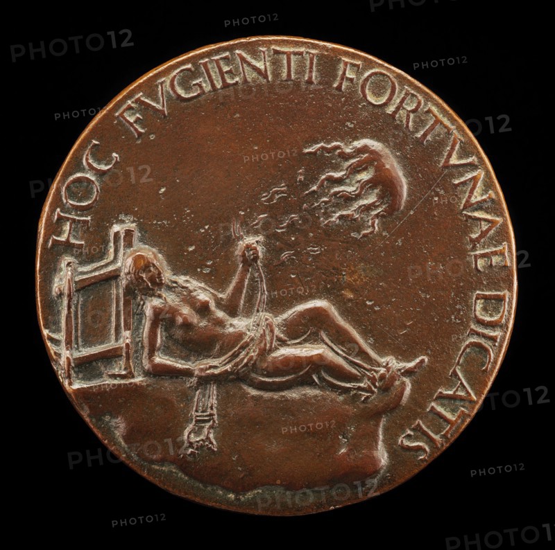 Female Figure Holding a Bridle [reverse], probably after 1502.
