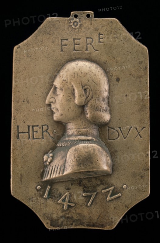 Ercole I d'Este, 1431-1505, Duke of Ferrara, Modena, and Reggio 1471, 1472.