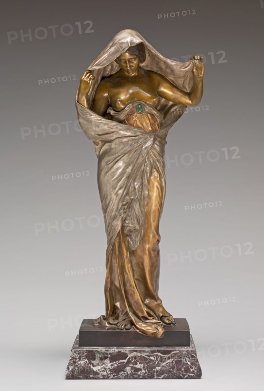 Nature Unveiling Herself before Science, model 1895/1899, cast c. 1900.