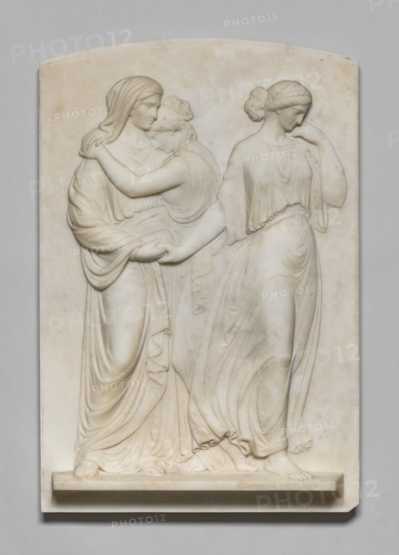 Ruth, Orpah, and Naomi, 1855.