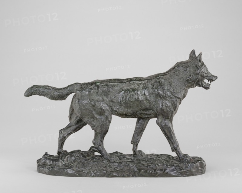 Walking Wolf, model n.d., cast c. 1870/1873.