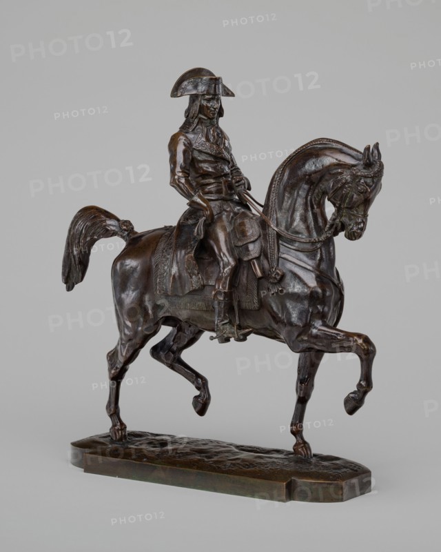 General Bonaparte on Horseback, model c. 1838, cast after 1847.