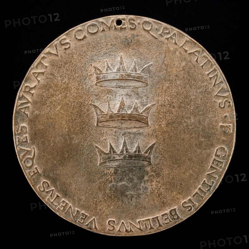 Three Crowns: Constantinople, Iconium, and Trebizond [reverse], c. 1480.