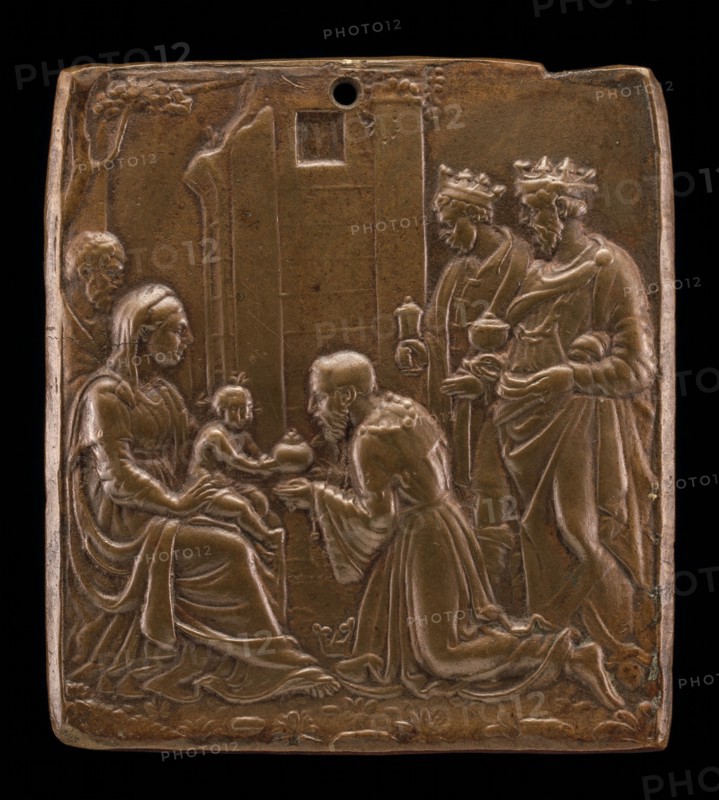 The Adoration of the Magi.