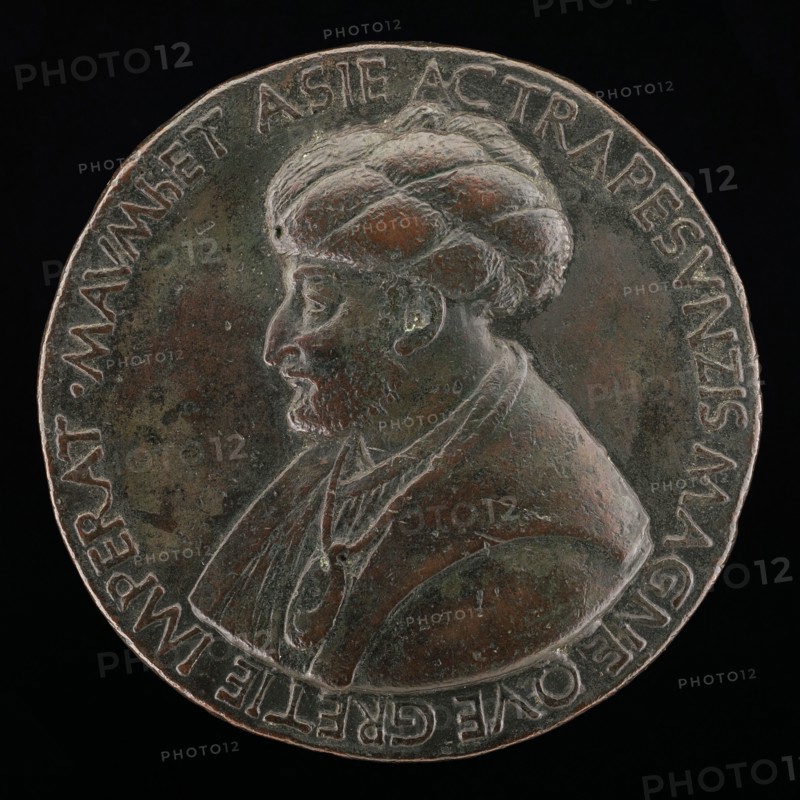 Mehmed II, 1430-1481, Sultan of the Turks 1451 [obverse], c. 1480.