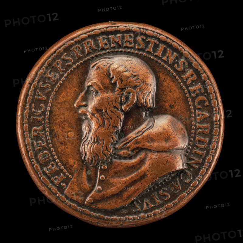 Cardinal Federico Cesi, Bishop of Palestrina [obverse], 1561.