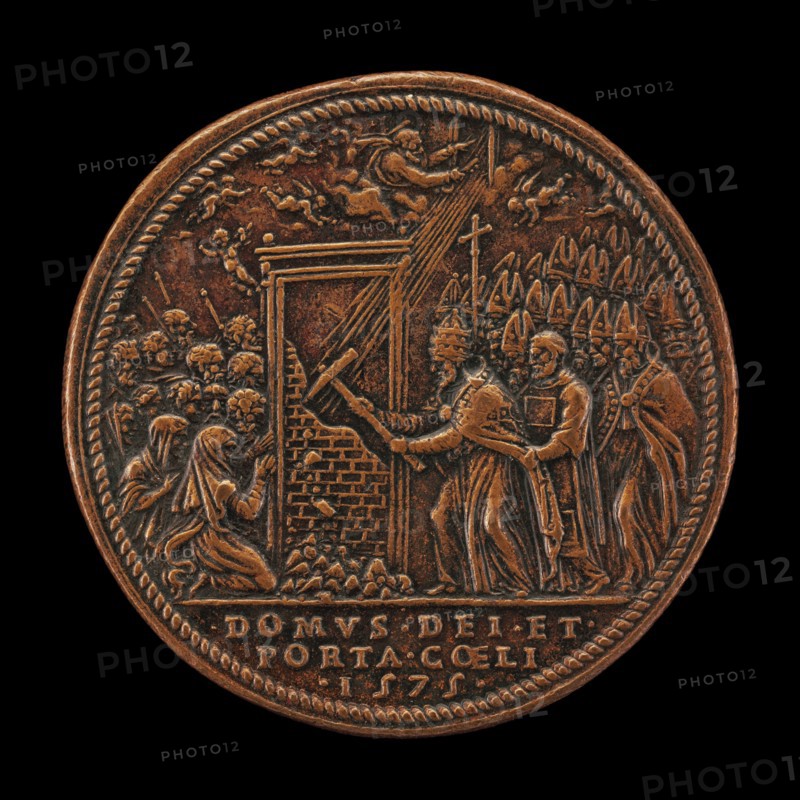 Opening of the Porta Santa [reverse], 1575.