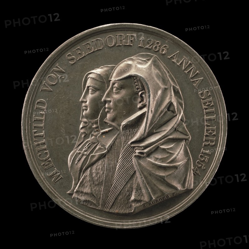 Mechtild von Seedorf 1286 and Anna Seiler 1354, [obverse], 1818.