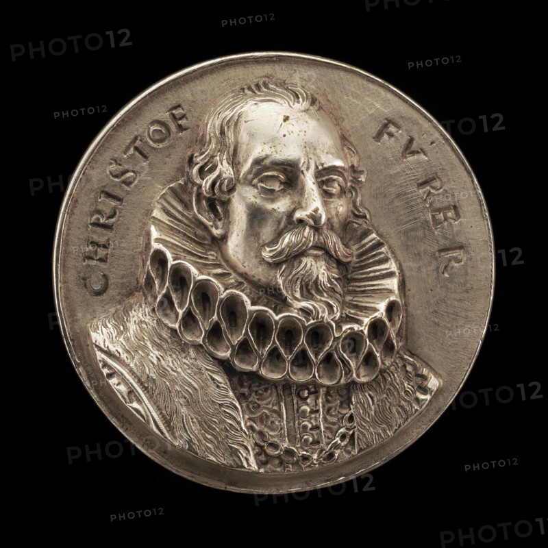 Cristoph Fürer von Haimendorf, 1578-1653, Patrician of Nuremberg [obverse], 1645.