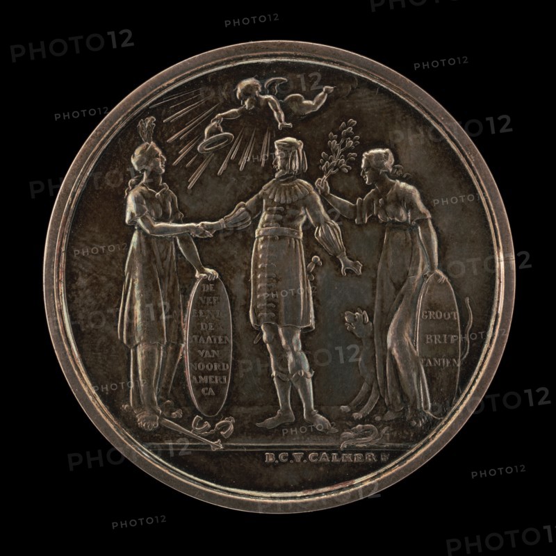 Recognition of the Independence of the United States by Friesland [obverse], 1782.