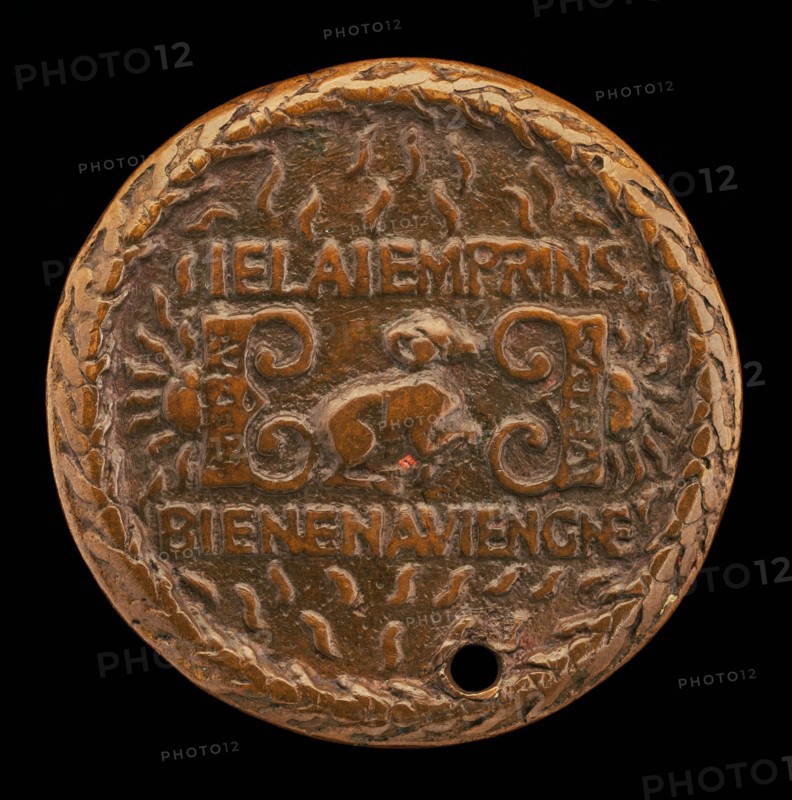 Ram between Two Briquets [reverse], 1474.