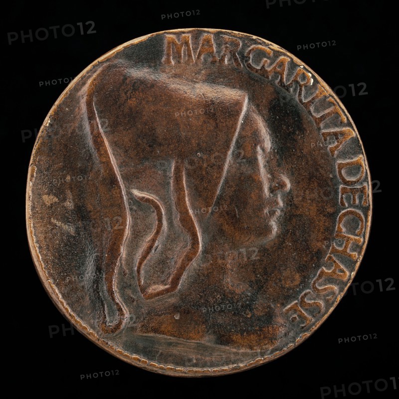 Marguerite de Chassey, Wife of Jean Carondelet [reverse], c. 1479.