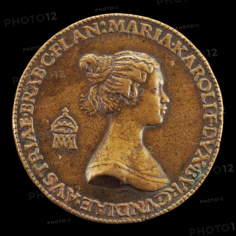 Maria of Burgundy, died 1482, Wife of Maximilian of Austria 1477 [reverse], 1477.