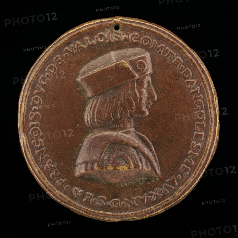 François, Duke of Valois, 1494-1547, afterwards François I, King of France 1515 [obverse], 1504.