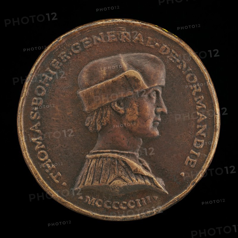 Thomas Bohier, died 1524, Général de Finances of Normandy 1496 [obverse], 1503.