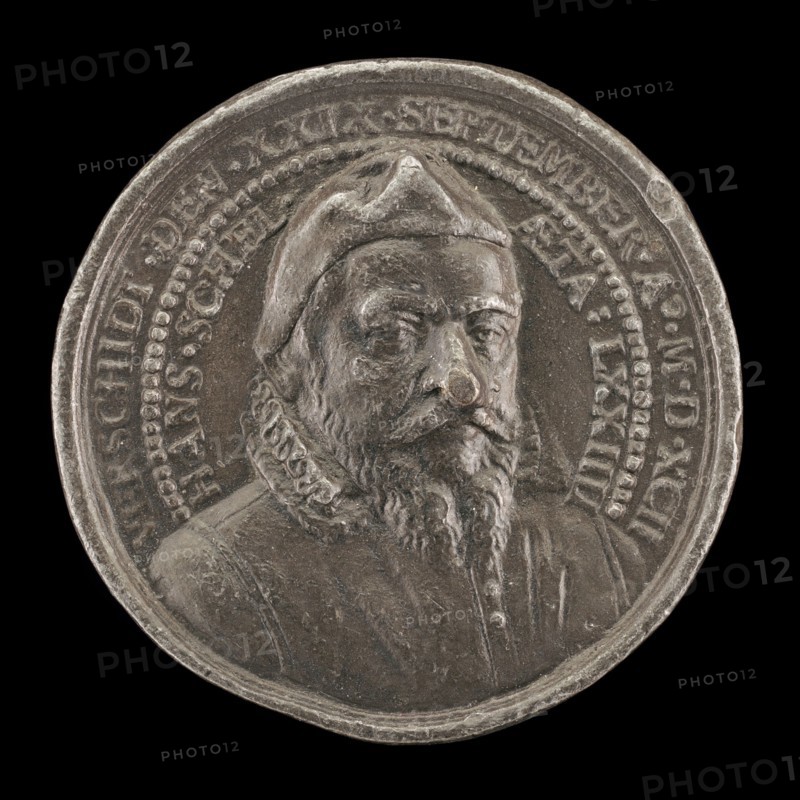 Hans Schel, 1518-1592, Patrician of Nuremberg [obverse], 1592.