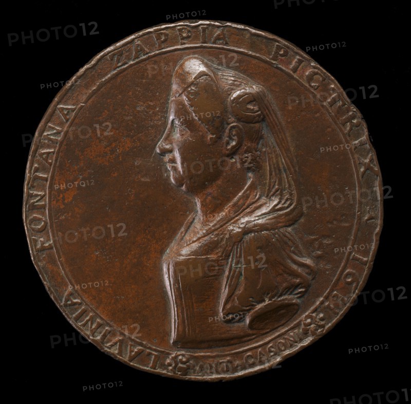 Lavinia Fontana, 1552-1614, Bolognese Painter [obverse], 1611.