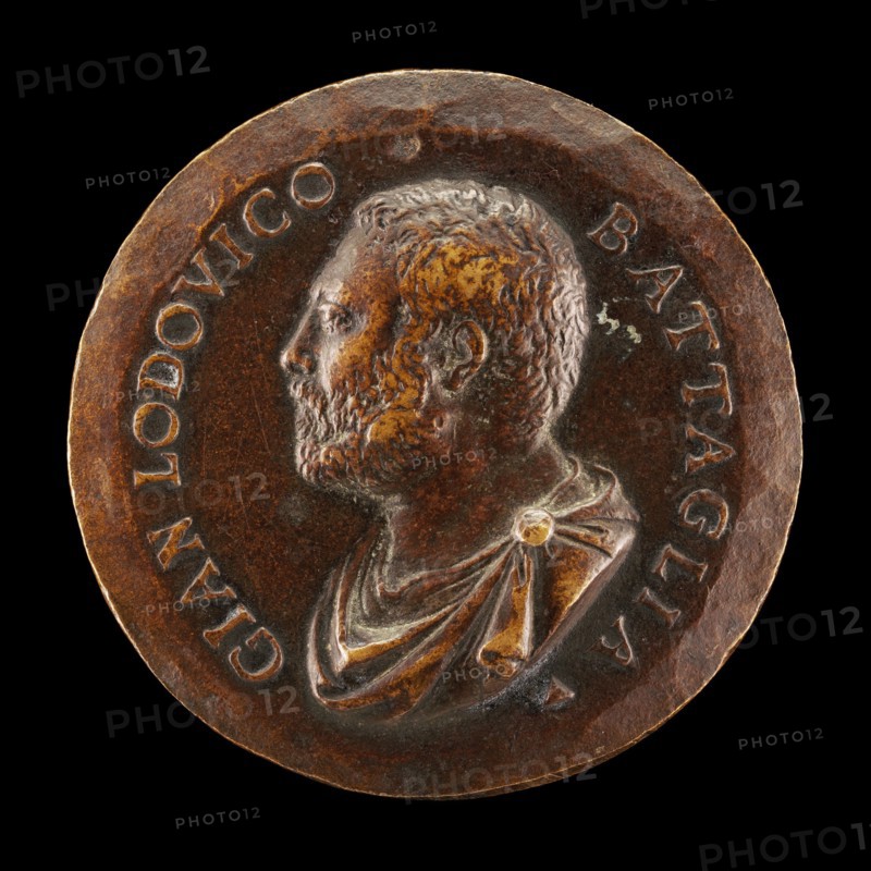 Gian Lodovico Battaglia [obverse], c. 1550. Attributed to Danese Cattaneo.