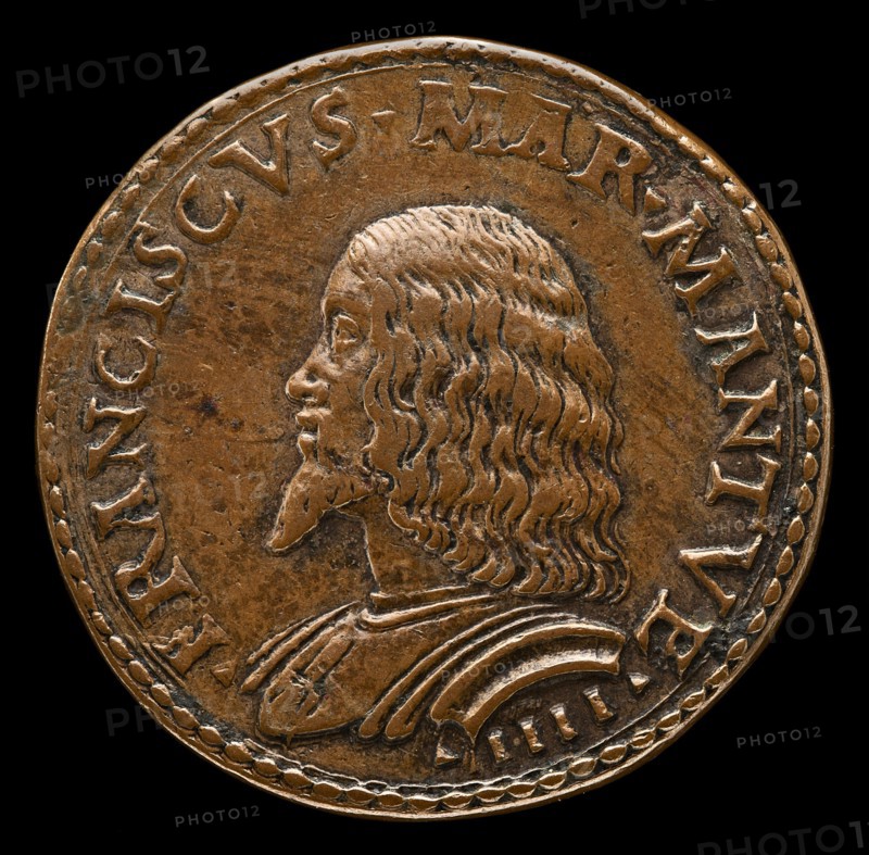 Francesco II Gonzaga, 1466-1519, 4th Marquess of Mantua 1484 [obverse], probably 1484/1506.
