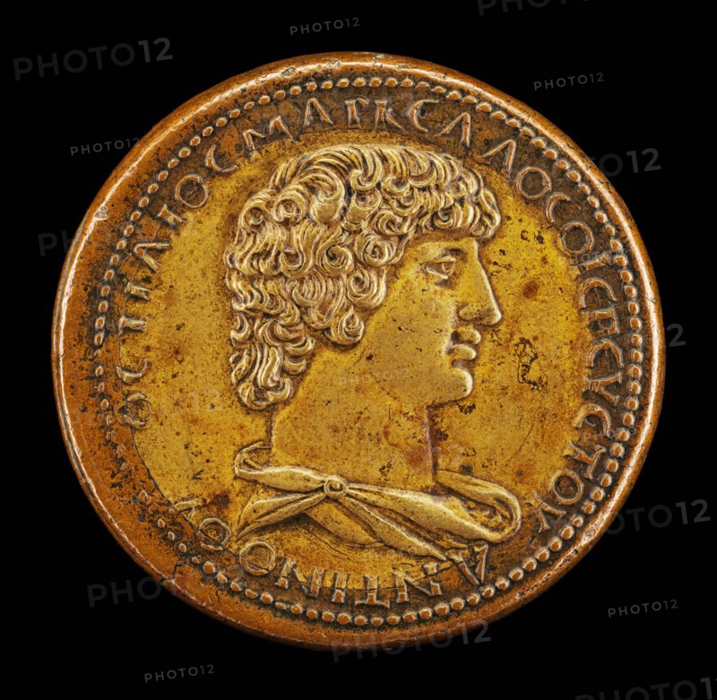 Antinous, died A.D.130, Favorite of the Emperor Hadrian [obverse].