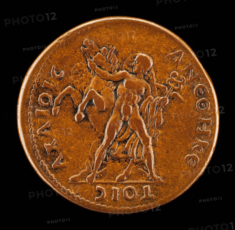 Mercury Taming Pegasus [reverse].