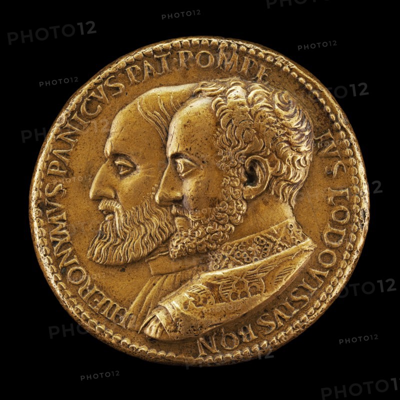 Girolamo Panico, died 1558, and Pompeo Ludovisi, died 1565 [obverse].